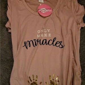 Ladies Short Sleeve New With Tags Maternity t-shirt